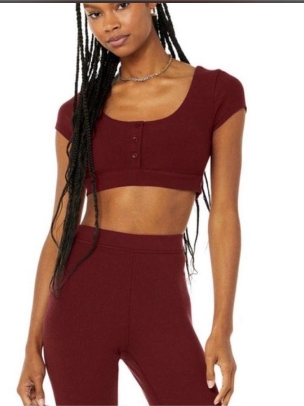 Alo Yoga Blissful Henley Set XS, XXS
